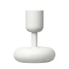 Nappula ljusstake vit, 107 mm