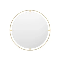 Nimbus spegel, polished brass, ø110