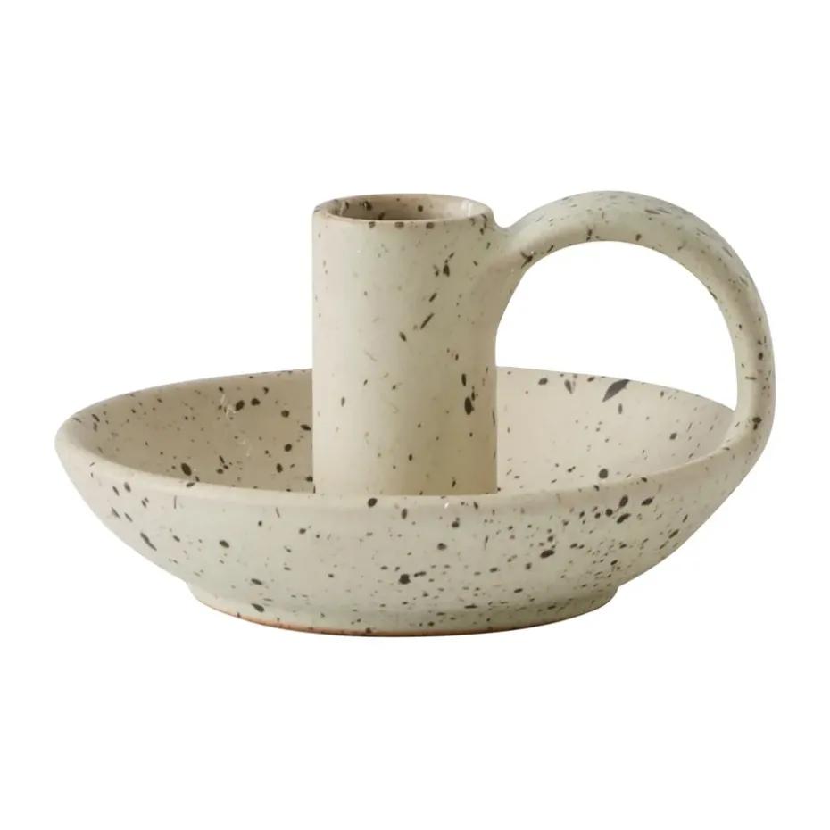 Nimo ljusstake, Beige