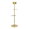 Ninfea Alta ljusstake 40 cm, Mässing