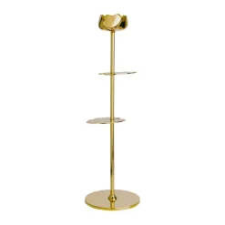 Ninfea Alta ljusstake 30 cm, Mässing