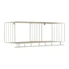 Nod hatthylla 90 cm, Beige