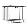 Nod hatthylla 45 cm, Black