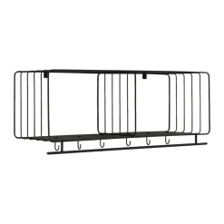Nod hatthylla 90 cm, Black
