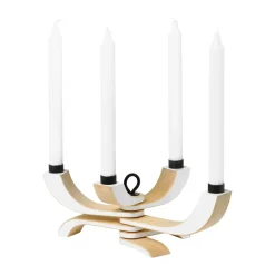 Nordic light ljusstake 4 armar, vit