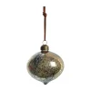 Nosille julgranskula 10 cm, Silver-guld