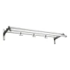 Nostalgi 291 hatthylla 100 cm, Vit-aluminium