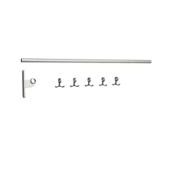 Nostalgi påbyggnad kroklist, aluminium, aluminium stativ