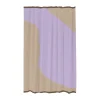 Nova Arte duschdraperi 150x200 cm, Sand-lilac