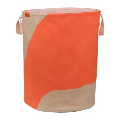 Nova Arte tvättkorg 40x40x50 cm, Latte-orange