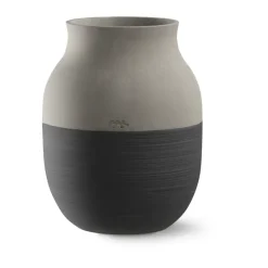 Omaggio Circulare Vas H20 cm, Antracitgrå
