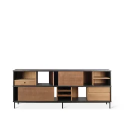 Oscar sideboard, Teak 2 skjutdörrar 3 lådor