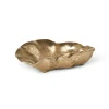Oyster dekorationsskål 10,5 cm, Mässing
