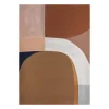 Painted Shapes 01 poster, 50x70 cm