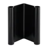 Pair ljusstake 18 cm, Black