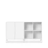 Pair sideboard, new white 101, vitlackade ben