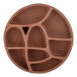 Palmer vägghylla Ø45 cm, Röd