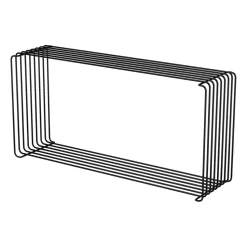 Panton Wire Extended hylla 34,8x70x18,2 cm, Black