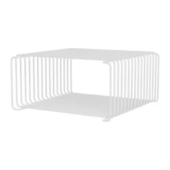 Panton Wire Half Height hylla 34,8x17,2x34,8 cm, Snow