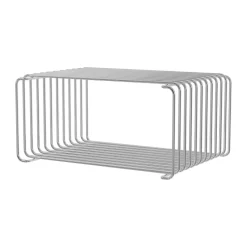 Panton Wire Half Height hylla 34,8x17,2x25,7 cm, Chrome