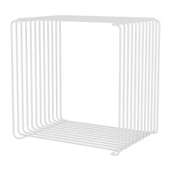Panton Wire Single hylla 34,8x34,8x25,7 cm, Snow