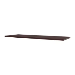 Panton Wire toppskiva 70,1x25,7 cm, Black red