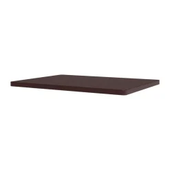 Panton Wire toppskiva 34,8x25,7 cm, Black red