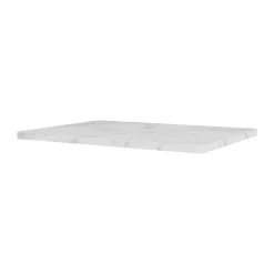 Panton Wire toppskiva 34,8x25,7 cm, White marble