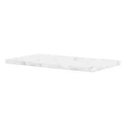 Panton Wire toppskiva 18,8x34,8 cm, White marble