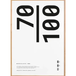 Paper Collective ram plexiglas-ek, 70x100 cm