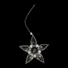 Paper star julhänge 13 cm, White