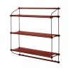 Parade hylla, oxide red, 3 hyllor