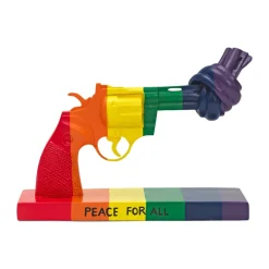 Peace for All dekoration 19 cm, Multi