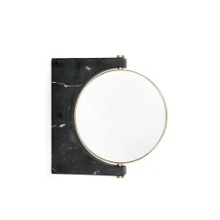 Pepe Marble spegel, marmor svart, vägghängd