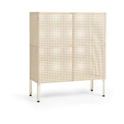 Perforated Cabinet skåp medium, Eggshell