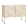 Perforated Cabinet skåp small, Eggshell