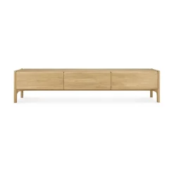 PI mediabänk, Ek, 242 cm