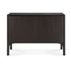 PI Sideboard, Teak dark brown, 2 dörrar