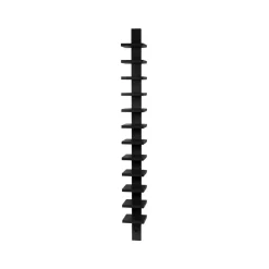 Pilaster vägghylla, Svart betsad