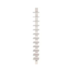 Pilaster vägghylla, Vitlaserad björk