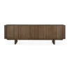 Pillar sideboard, Wild brown teak, 220 cm