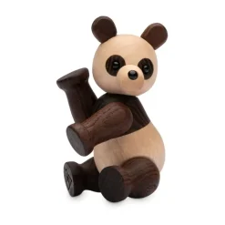 Pixi Panda dekoration Lönn 9 cm, Brun