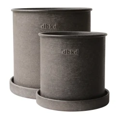 Plant pot kruka small 2-pack, Brown