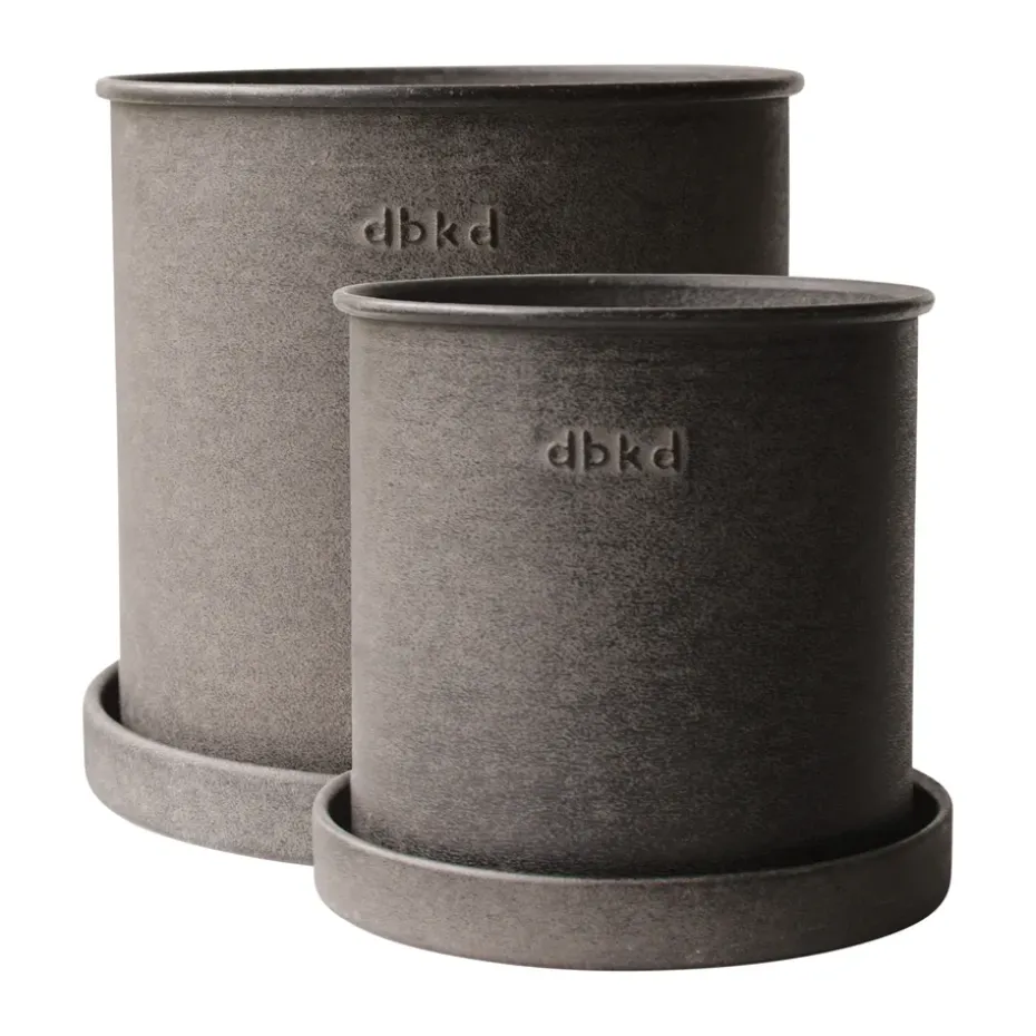 Plant pot kruka small 2-pack, Brown