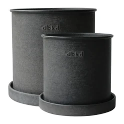 Plant pot kruka small 2-pack, Black
