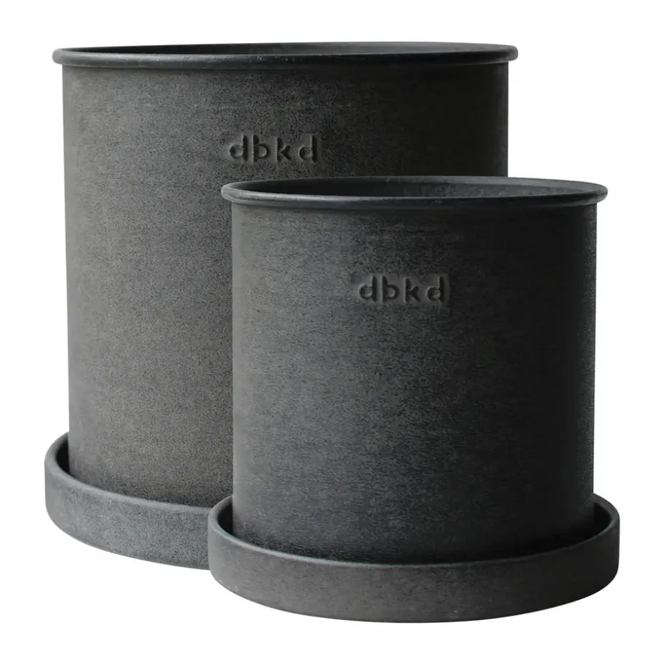 Plant pot kruka small 2-pack, Black