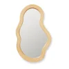 Pond spegel medium, Rattan