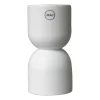 Post ljusstake 16 cm, White
