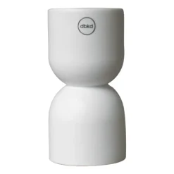 Post ljusstake 16 cm, White