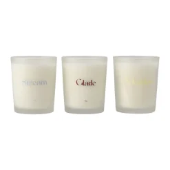 Presentförpackning doftljus 70g 3-pack, Stream/Glade/Meadow